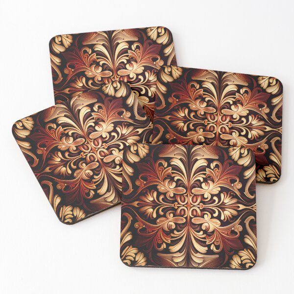 Item preview, Baroque Light Western Pattern Digital Painting designed and sold by CodeAndColors.
