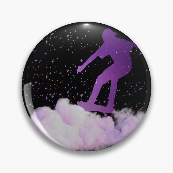 Item preview, Skateboard Art With Cloud Design Cute Skateboard Lover Gift Idea designed and sold by Thecitiesstore.