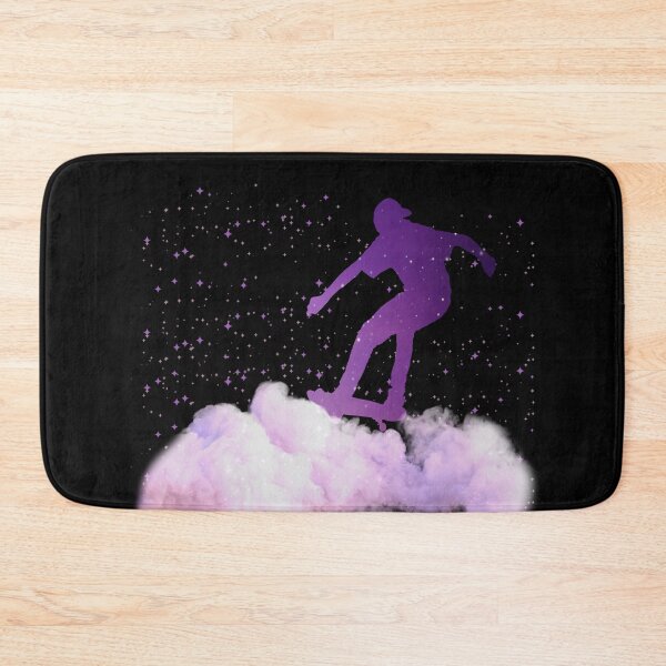 Item preview, Skateboard Art With Cloud Design Cute Skateboard Lover Gift Idea designed and sold by Thecitiesstore.