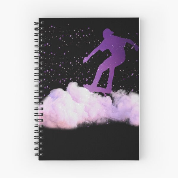 Item preview, Skateboard Art With Cloud Design Cute Skateboard Lover Gift Idea designed and sold by Thecitiesstore.