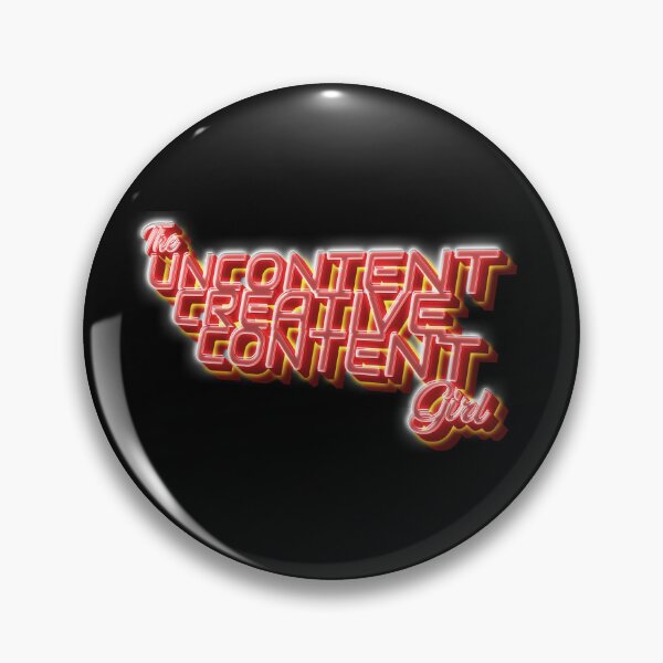 Item preview, The Uncontent Creative Content Girl designed and sold by SageTshirts.