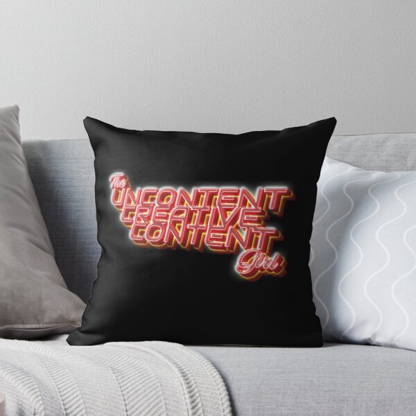 Item preview, The Uncontent Creative Content Girl designed and sold by SageTshirts.