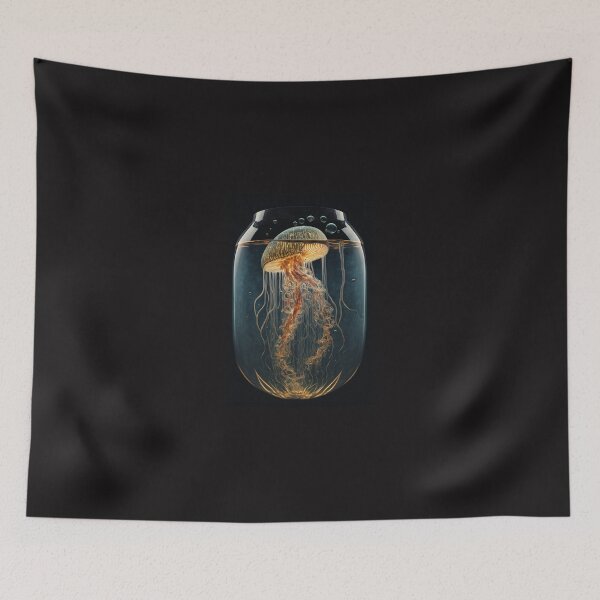 Item preview, Jellyfish Symphony: A Harmonious Combination of Art and Nature designed and sold by AstralArtisan.