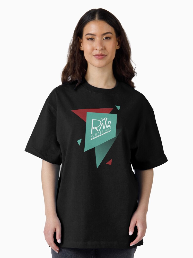 Thumbnail 2 of 7, Oversized T-Shirt, Ritz Winter Hop 2023 designed and sold by ritzlindyhopper.
