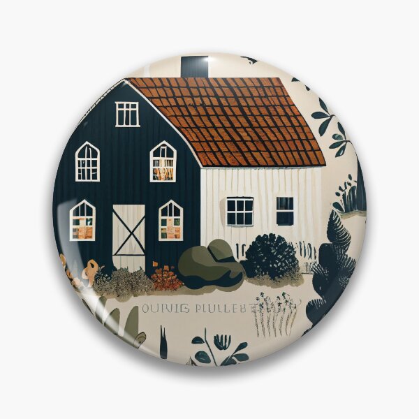 Artikelvorschau, Cute Coarse Modern Farmhouse Pattern Digital Painting entworfen und verkauft von CodeAndColors.