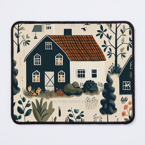 Item preview, Cute Coarse Modern Farmhouse Pattern Digital Painting designed and sold by CodeAndColors.