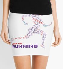 Running girl Mini Skirt