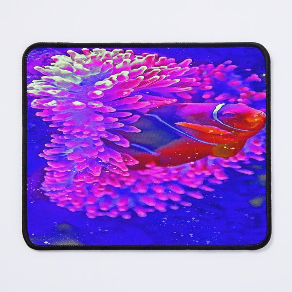 Item preview, Clown Fish Flowers Painting Art designed and sold by getlyart.