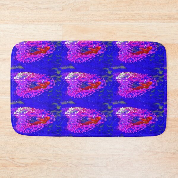 Item preview, Clown Fish Flowers Painting Art designed and sold by getlyart.