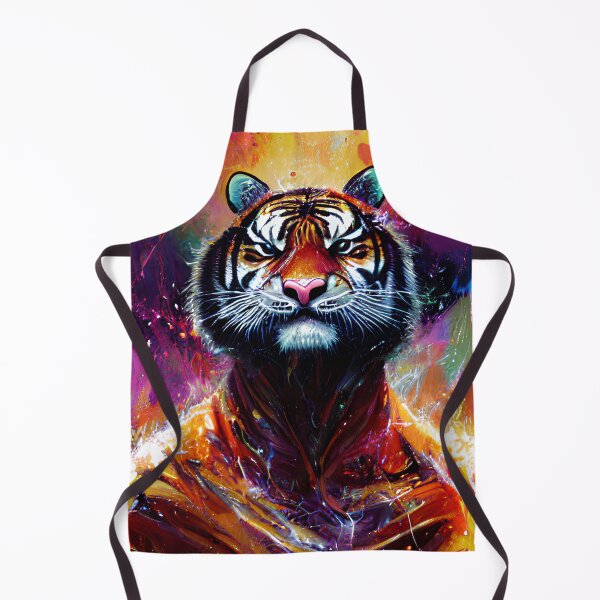 Item preview, Image of a colorful tiger designed and sold by Maniock.