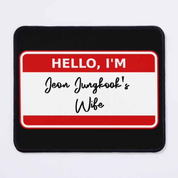 Item preview, jeon jungkook's wife designed and sold by krithe.
