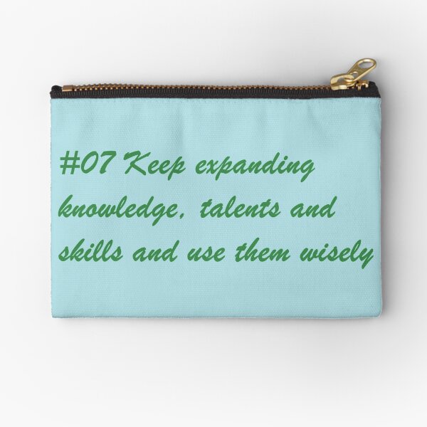 Phantom Code #07 out of 12 Zipper Pouch