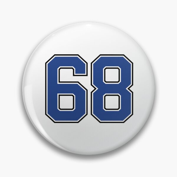 Item preview, Number 68 lucky sports jersey sixty eight designed and sold by HeavyStyle.