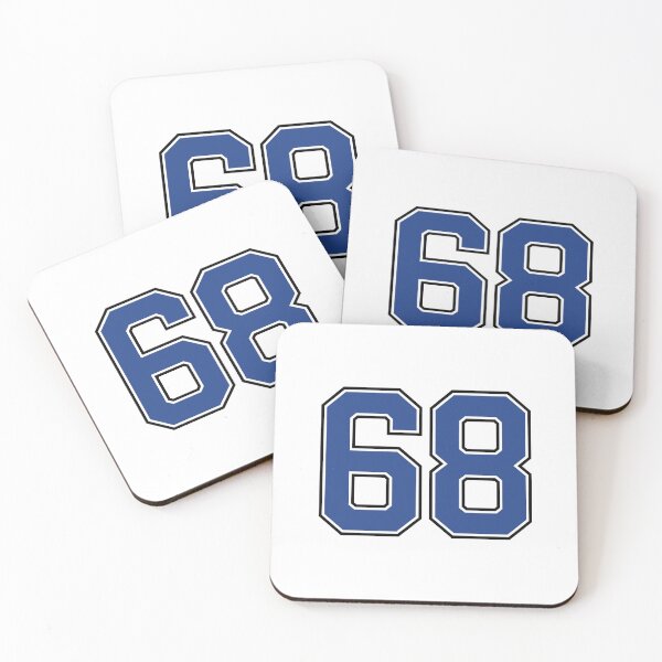 Item preview, Number 68 lucky sports jersey sixty eight designed and sold by HeavyStyle.