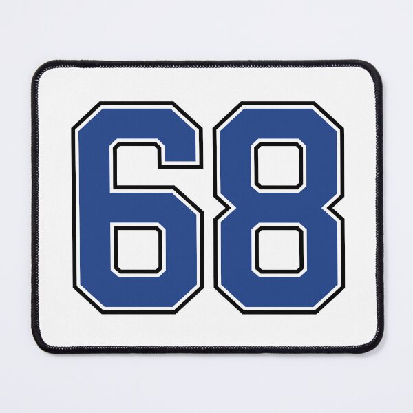Item preview, Number 68 lucky sports jersey sixty eight designed and sold by HeavyStyle.