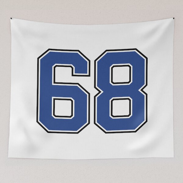 Item preview, Number 68 lucky sports jersey sixty eight designed and sold by HeavyStyle.