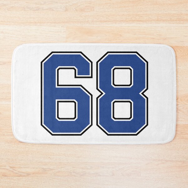 Item preview, Number 68 lucky sports jersey sixty eight designed and sold by HeavyStyle.