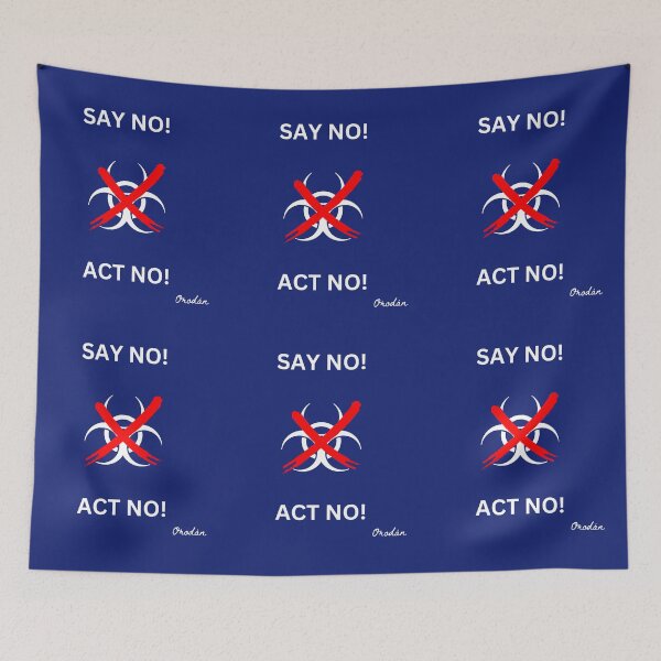 Item preview, Say no!.-the American-political opinion,  travel, and tourism, patriotism, and just a beautiful design, no words are necessary,   designed and sold by IORODAN.