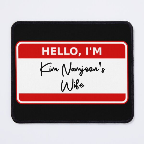 Item preview, kim namjoon's wife designed and sold by krithe.