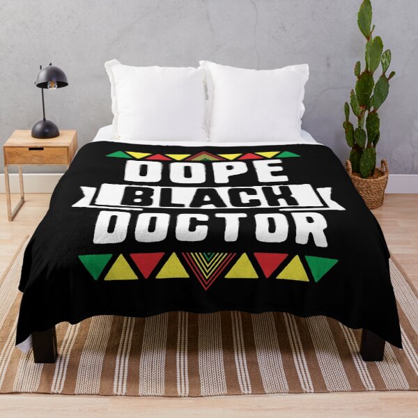 Item preview, Dope Black Doctor African American Melanin Black History Month designed and sold by QueenOfPrint.