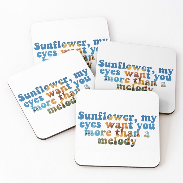 Item preview, Sunflower lyrics designed and sold by Lee Rose.