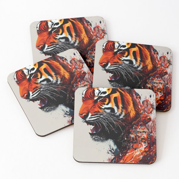 Item preview, Graffiti of a angry tiger - martial art. designed and sold by Maniock.