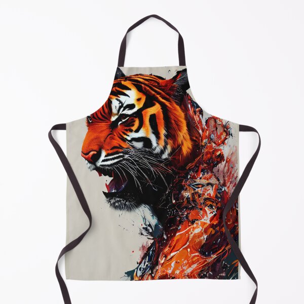 Item preview, Graffiti of a angry tiger - martial art. designed and sold by Maniock.
