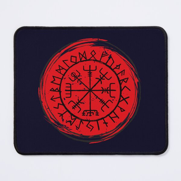 Item preview, Viking runes protection Vegvisir designed and sold by RAWWR.