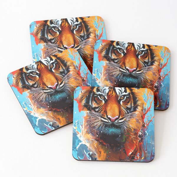 Item preview, Graffiti of a colorful tiger. designed and sold by Maniock.