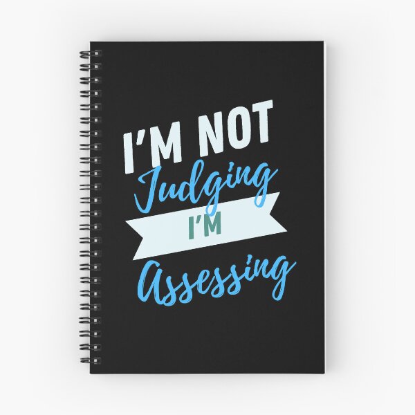 Item preview, I'm Not Judging I'm Assessing Funny designed and sold by TeePerfect ⭐⭐⭐⭐⭐.