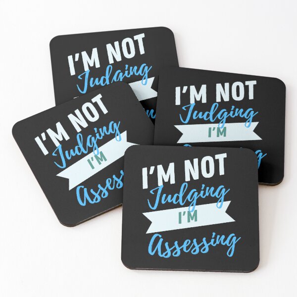 Item preview, I'm Not Judging I'm Assessing Funny designed and sold by TeePerfect ⭐⭐⭐⭐⭐.