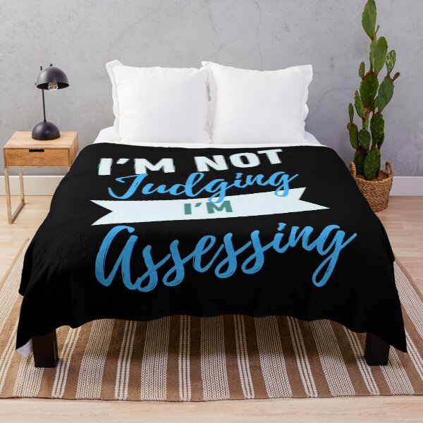 Item preview, I'm Not Judging I'm Assessing Funny designed and sold by TeePerfect ⭐⭐⭐⭐⭐.