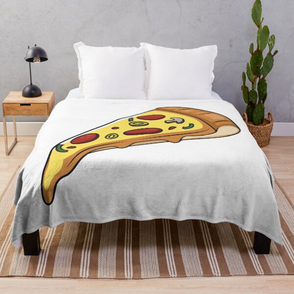 Item preview, Pizza cartoon illustration designed and sold by Misscartoon.