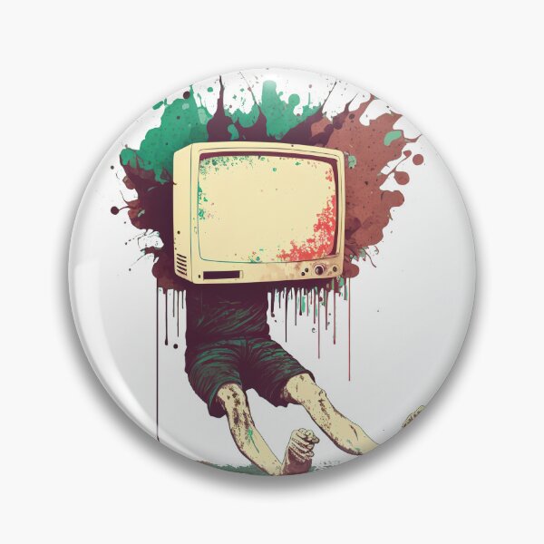 Item preview, Television killed your vision shirt awesome design designed and sold by MeditationMind.