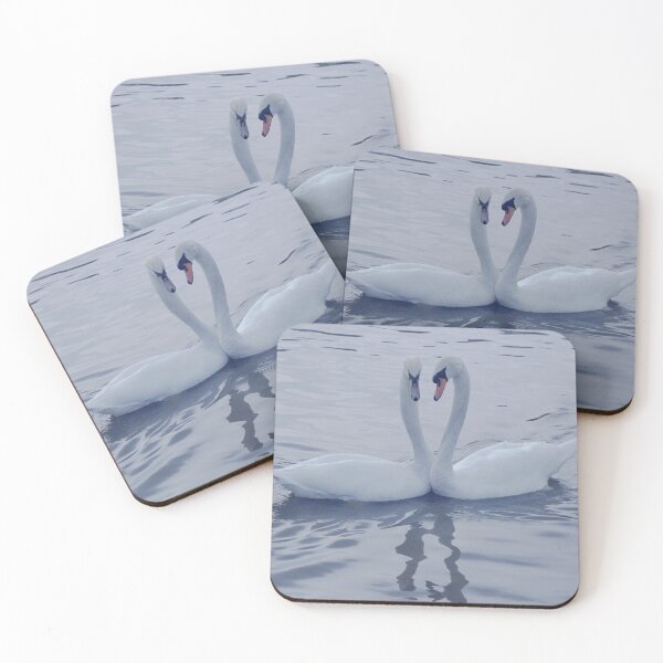 Item preview, Swans in love designed and sold by Sandy Maya's Artwork.