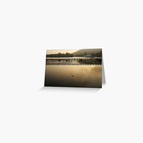 Golden Prague Greeting Card