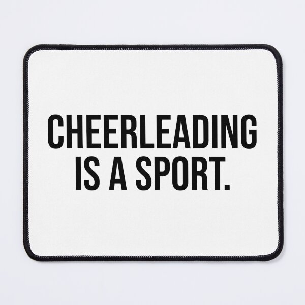 Item preview, Cheerleading Is A Sport designed and sold by OUSSART ⭐⭐⭐⭐⭐.