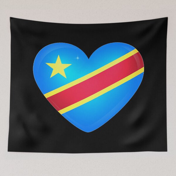 Item preview, My heart is in Democratic Republic Congo, Love Democratic Republic Congo. designed and sold by ArtIsParty.