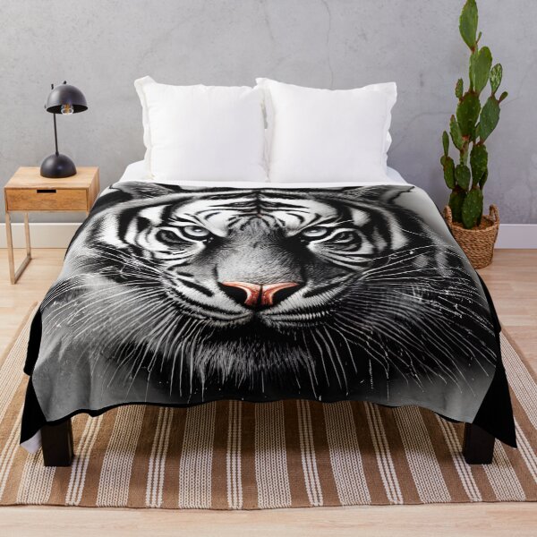 Item preview, Tiger in black and white. designed and sold by Maniock.
