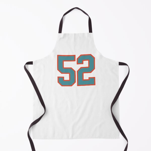 Item preview, 52 number, aqua orange lucky sports fifty two designed and sold by ArtIsParty.