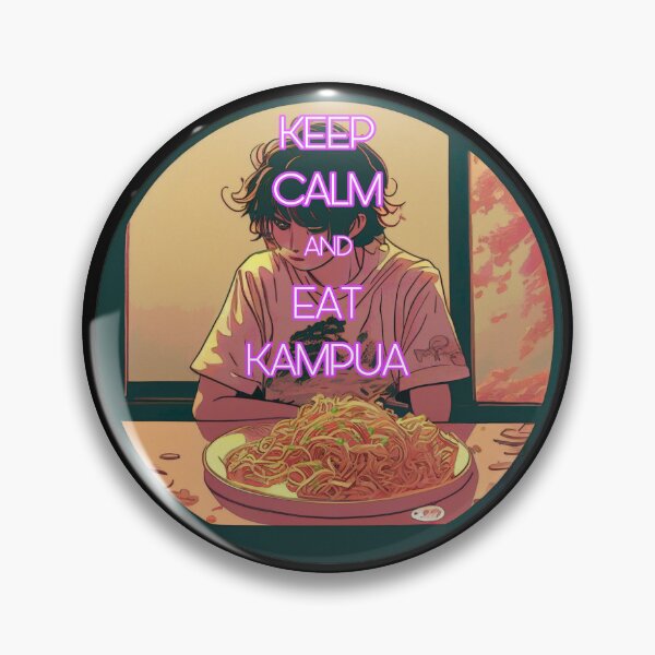 Item preview, Mantén la calma y come Kampua designed and sold by Christolamber.