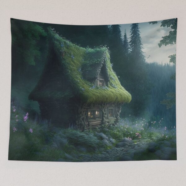 Item preview, Cozy Cottage House designed and sold by letsgetinspired.