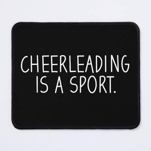 Item preview, Cheerleading Is A Sport designed and sold by OUSSART ⭐⭐⭐⭐⭐.