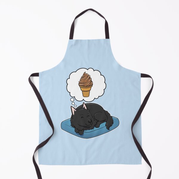 Item preview, Belgian Sheepdog dreaming about Chocolate Ice Cream designed and sold by DoggieDelights.