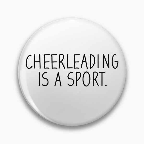 Item preview, Cheerleading Is A Sport designed and sold by OUSSART ⭐⭐⭐⭐⭐.