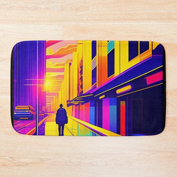 Item preview, Street Sunset designed and sold by Verdant Rose Studio.