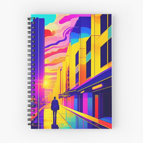 Item preview, Street Sunset designed and sold by Verdant Rose Studio.