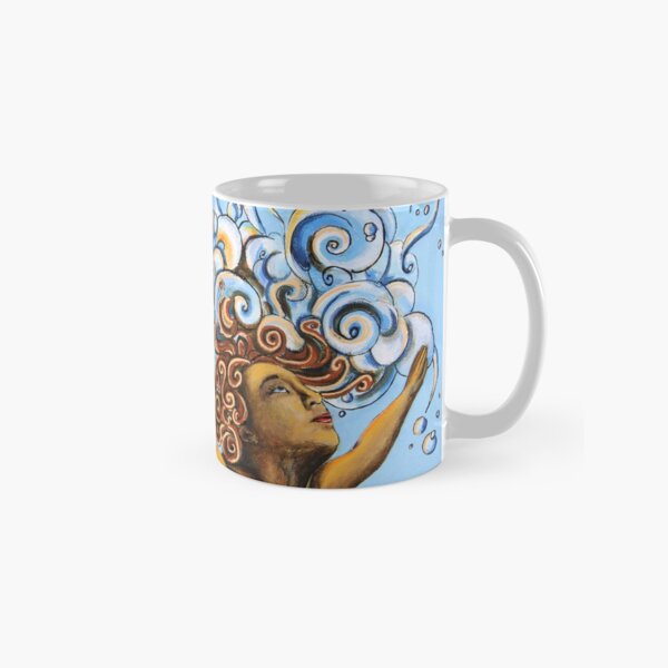 Balance of Life (cut) - Yoga Art from Shee - Surreal Worlds Classic Mug