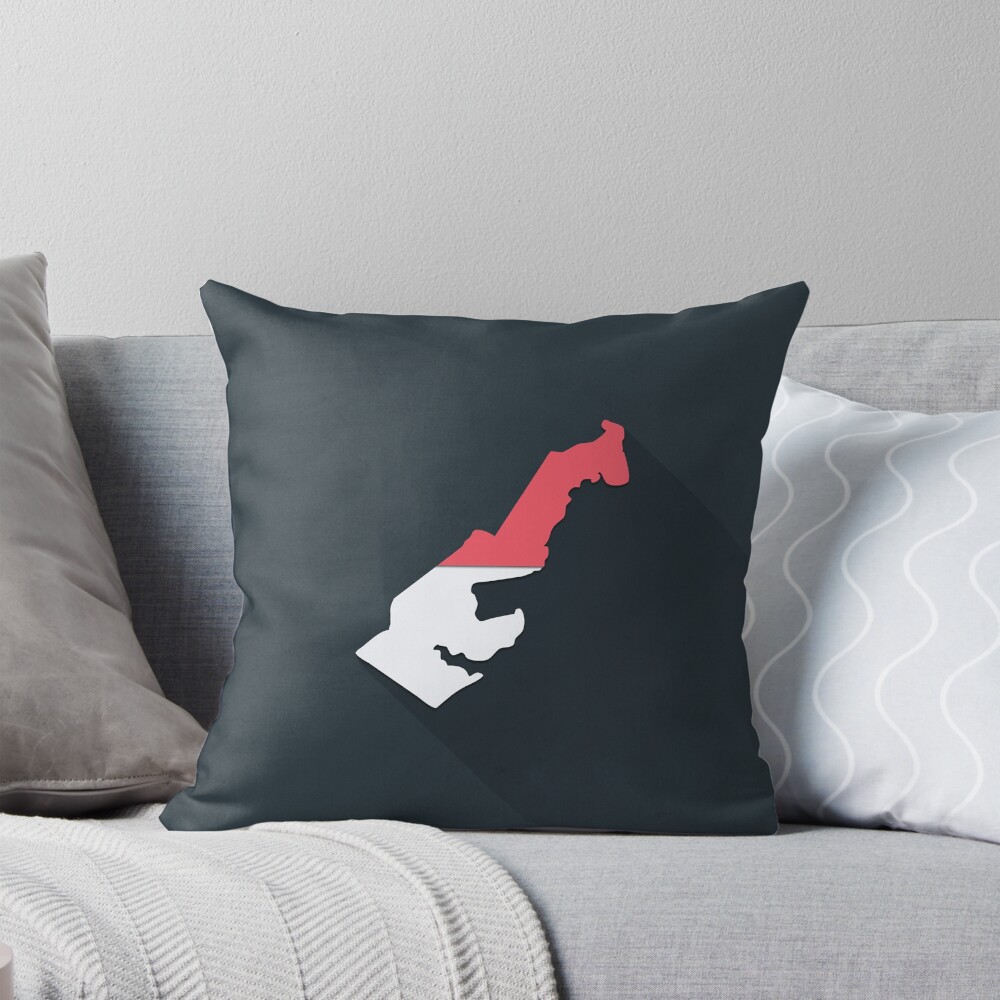 Item preview, Throw Pillow designed and sold by FlatFlags.