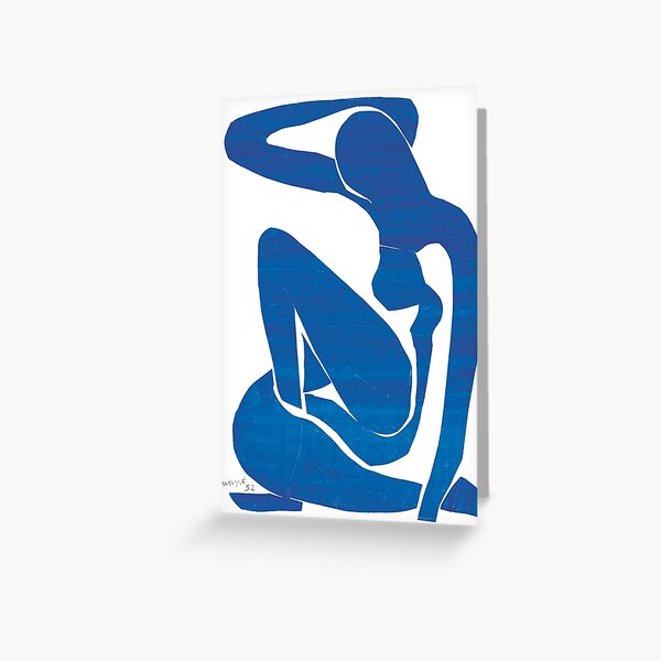 HENRI MATISSE BLUE NUDE Greeting Card